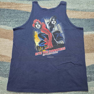 Big Dogs Spiderdog Tank Top XL 2007 Bite The Darkness Parody Comic Shirt